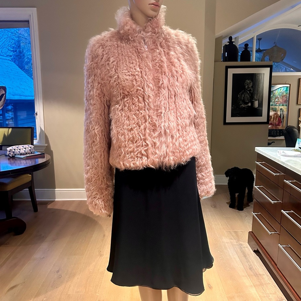 Pink Fur Jacket - Picture 11 of 11